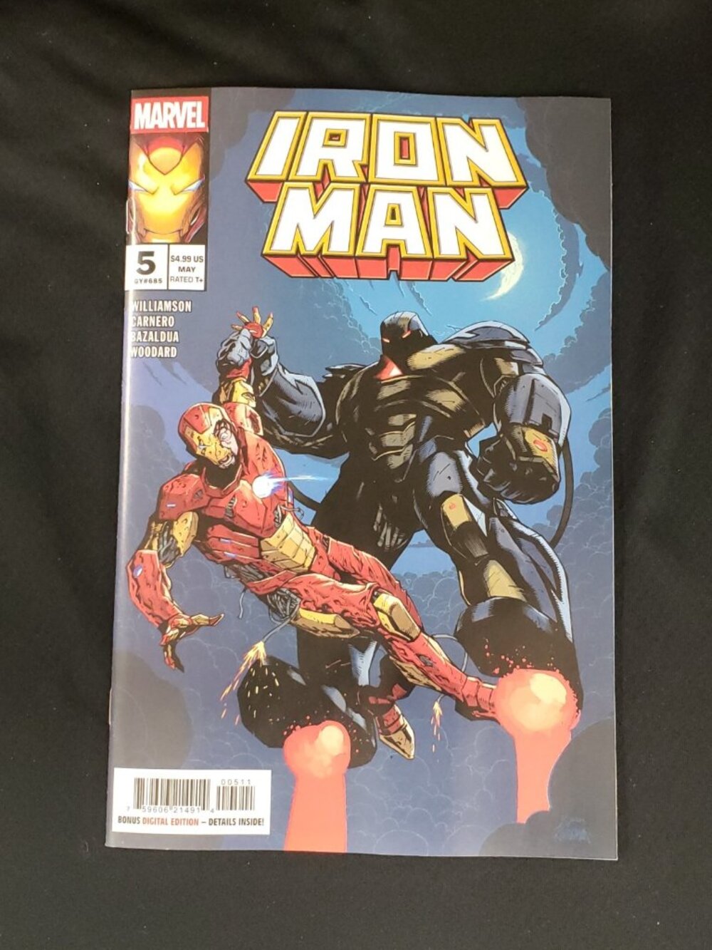 Iron Man #5 Variant Set A-E Magic The Gathering Kevin Glint What If Yu VF NM - Picture 5 of 16